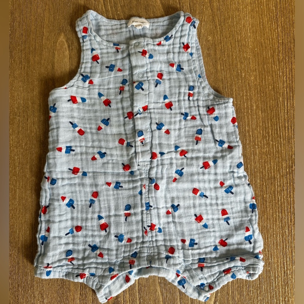 Angel Dear Muslin Shortie Romper